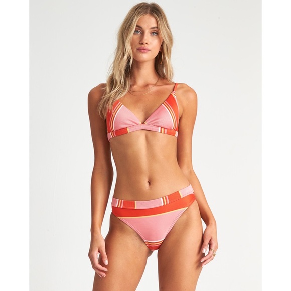 Billabong Striped Tanlines Bikini Set 👙 - Picture 2 of 14